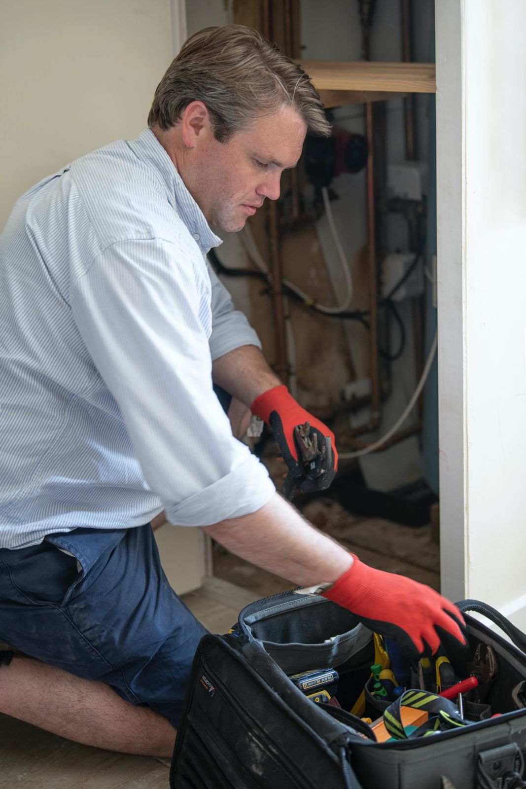 Will Gaze working on hot water equipment